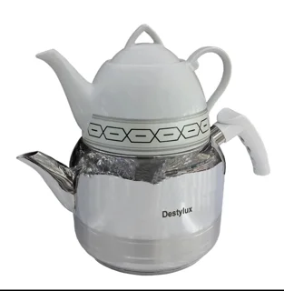 کتری و قوری لوله ای استیل دستیلوکس کد113