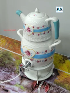 کتری و قوری سرامیکی وردا