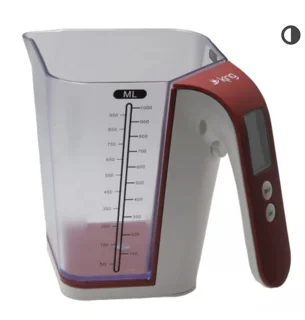 ترازوی آشپزخانه و مایعات کینگ مدلEC315
